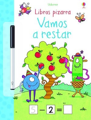 VAMOS A RESTAR LIBRO PIZARRA