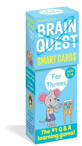 BRAIN QUEST FOR THREES SMART CARDS
