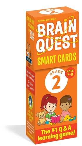 BRAIN QUEST 2ND GRADE SMART CARDS