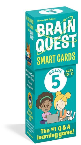 BRAIN QUEST 5TH GRADE SMART CARDS