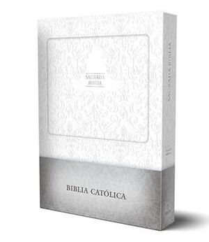 BIBLIA CATOLICA EN ESPANOL. BODA, BAUTIZO, PRIMERA COMUNION, CONFIRMACION Y CUMPLEANOS. CAJA BLANCA REGALO