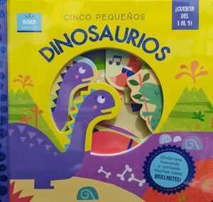 BUSCA BRILLOS CINCO PEQUEÑOS: DINOSAURIOS
