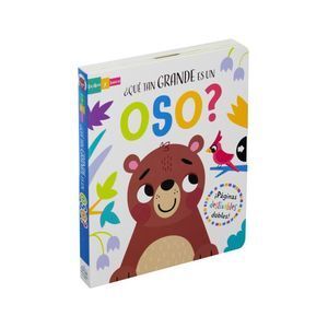 ¿QUE TAN GRANDE ES UN OSO?: LIBRO CON VENTANAS DESLIZABLES