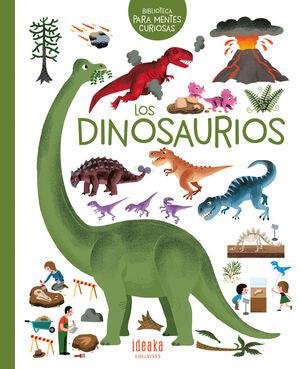 BIBLIOTECA PARA MENTES CURIOSAS: LOS DINOSAURIOS