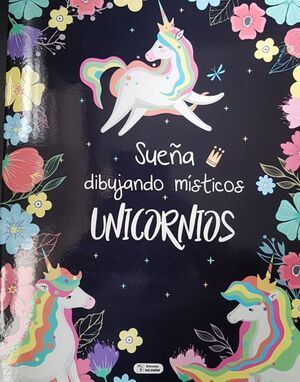 SUEÑA DIBUJANDO MÍSTICOS UNICORNIOS NEGRO