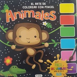 COLOREA CON PINCEL - ANIMALES CPC193