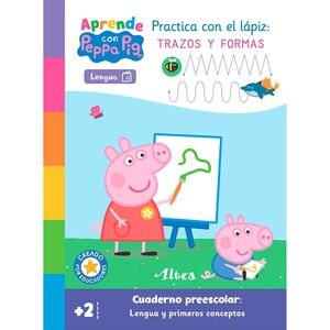 APRENDO CON PEPPA. TRAZOS Y FORMAS