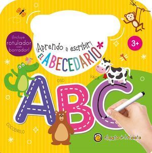 ¡APRENDO A ESCRIBIR!. EL ABECEDARIO / PD. (INCLUYE ROTULADOR CON BORRADOR) - Sarasvati Librería