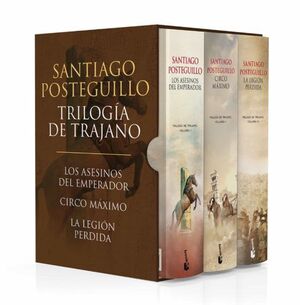 ESTUCHE TRILOGIA DE TRAJANO (ASESINOS DEL EMPERADOR, CIRCO MAXIMO, LEGION PERDIDA) - Sarasvati Librería