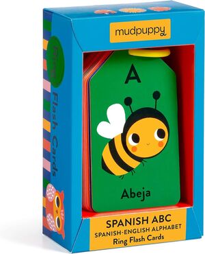TARJETAS FLASH ABC RING ESPAÑOL INGLÉS