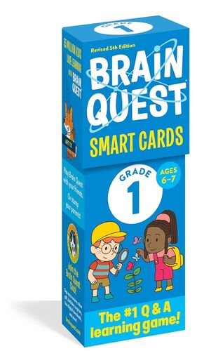 BRAIN QUEST 1ST GRADE SMART CARDS