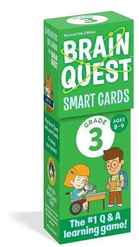 BRAIN QUEST 3RD GRADE SMART CARDS