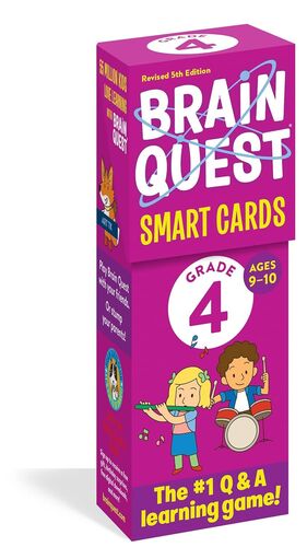 BRAIN QUEST 4TH GRADE SMART CARDS