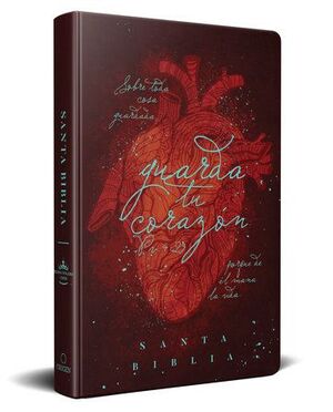 BIBLIA REINA VALERA 1960 LETRA GRANDE, TAPA DURA, TAMAÑO MANUAL CORAZÓN (MARRÓN)