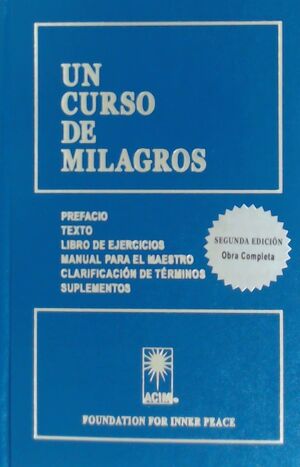 UN CURSO DE MILAGROS (TAPA DURA)