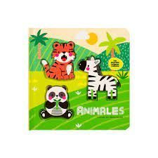 ANIMALES  (LIBRO CON RELIEVE)