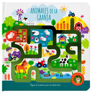 SIGUE EL CAMINO POR EL LABERINTO: ANIMALES DE LA GRANJA
