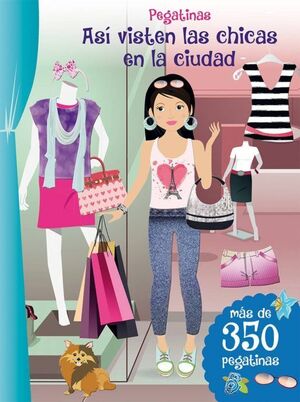 ASI VISTEN LAS CHICAS EN LA CIUDAD (PEGATINAS)