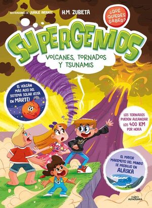 SUPERGENIOS 3: VOLCANES, TORNADOS Y TSUNAMIS