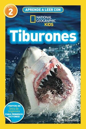 APRENDE A LEER CON NATIONAL GEOGRAPHIC (NIVEL 2) - TIBURONES