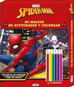 ACTIVIDADES Y COLOREAR DE SPIDERMAN CCA070-3