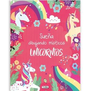 SUEÑA DIBUJANDO MISTICOS UNICORNIOS ROSA