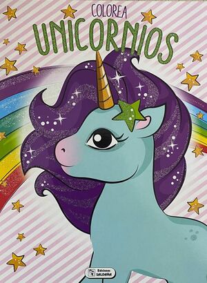 COLOREA UNICORNIOS -- MORADO CPC140