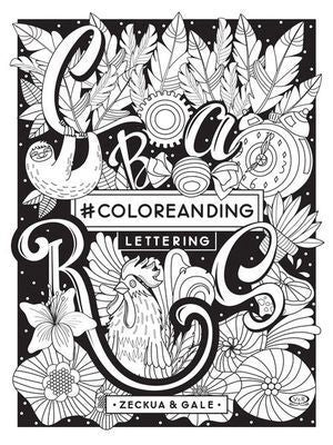 COLOREANDING LETTERING