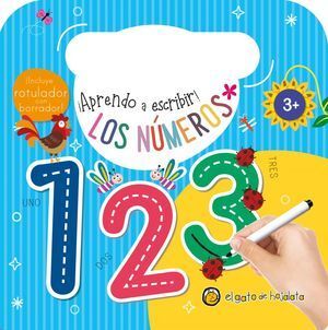 ¡APRENDO A ESCRIBIR!. LOS NÚMEROS / PD. (INCLUYE ROTULADOR CON BORRADOR)