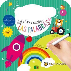 ¡APRENDO A ESCRIBIR!. LAS PALABRAS / PD. (INCLUYE ROTULADOR CON BORRADOR)
