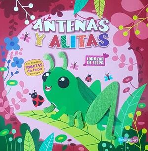 ANTENAS Y ALITAS: CORAZON DE FELPA BFLAT5546