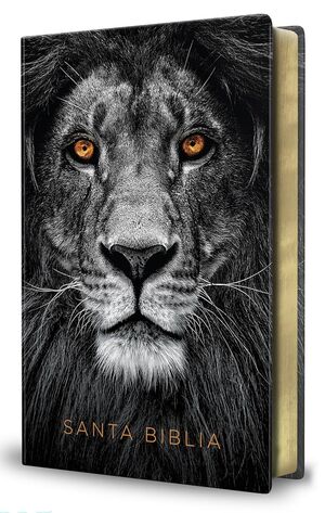 BIBLIA RVR 1960 LETRA GRANDE TAMAÑO MANUAL, SÍMIL PIEL LEÓN DE JUDA