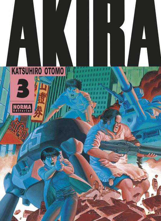 AKIRA EDICIÓN ORIGINAL B/N 3 - KATSUHIRO OTOMO - Sarasvati Librería