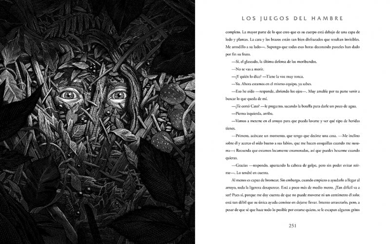 Los juegos del hambre - Suzanne Collins (edición ilustrada) - Sarasvati Librería