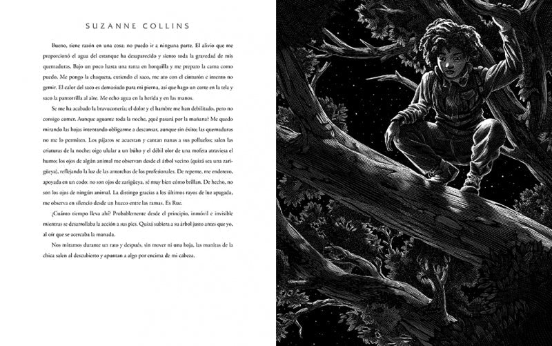 Los juegos del hambre - Suzanne Collins (edición ilustrada) - Sarasvati Librería