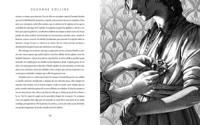 Los juegos del hambre - Suzanne Collins (edición ilustrada) - Sarasvati Librería