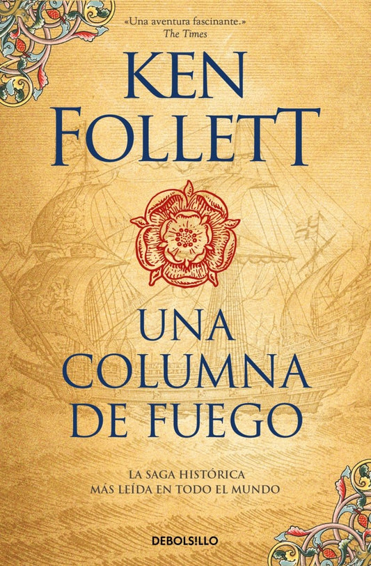 Pilares de la tierra 3: Una columna de fuego - Ken Follett - Sarasvati Librería