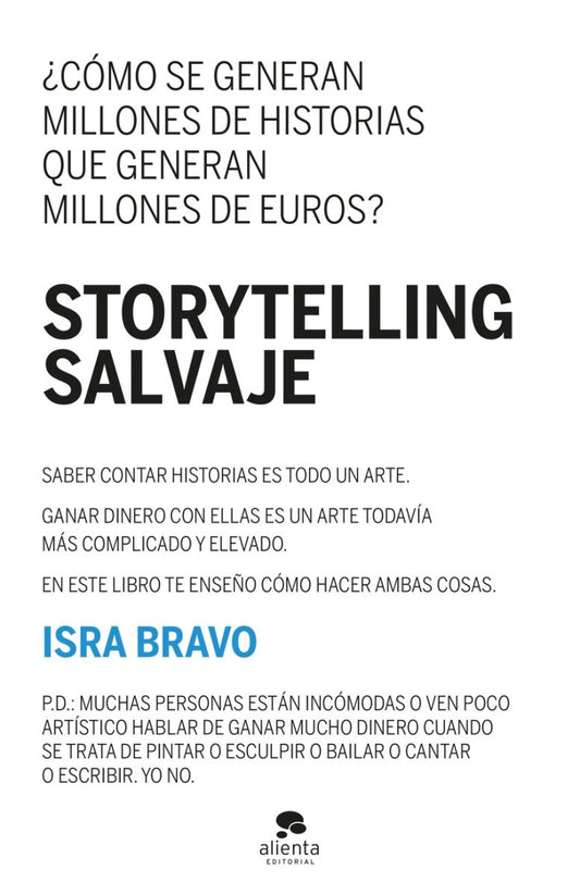 Storytelling Salvaje - Isra Bravo - Sarasvati Librería
