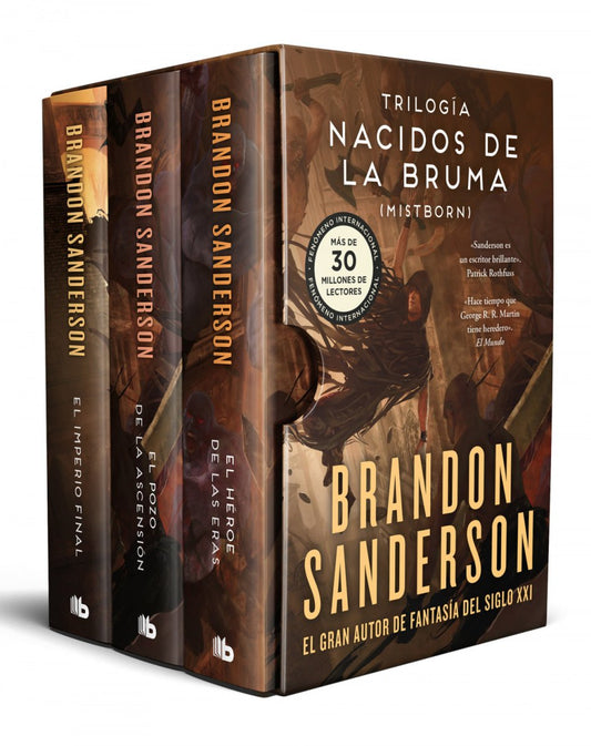 Trilogía Nacidos de la Bruma [Mistborn] - Brandon Sanderson - Sarasvati Librería