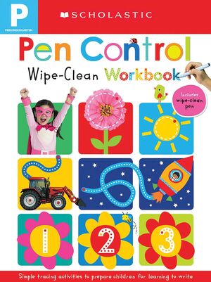 WIPE CLEAN WORKBOOK: PEN CONTROL - Sarasvati Librería