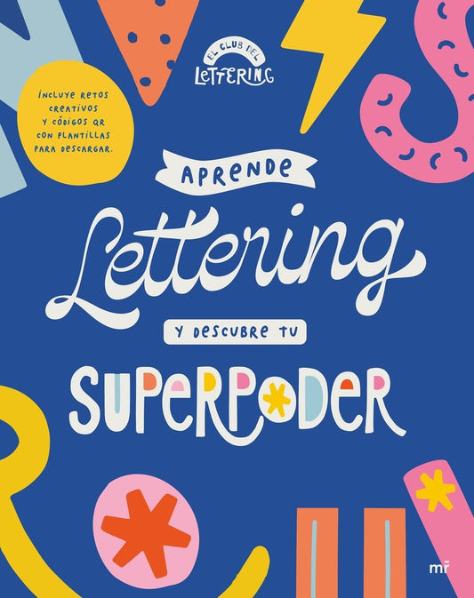 Aprende lettering y descubre tu superpoder - El Club del Lettering - Sarasvati Librería