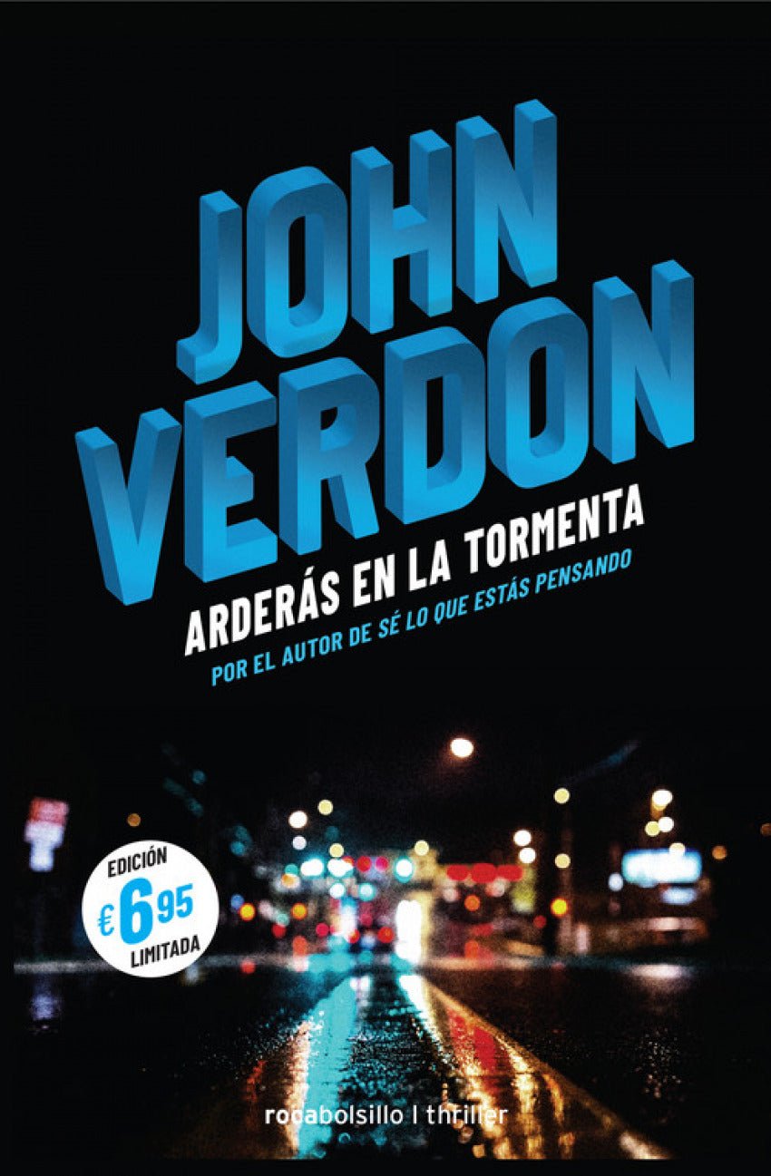 Arderás en la tormenta - John Verdon - Sarasvati Librería