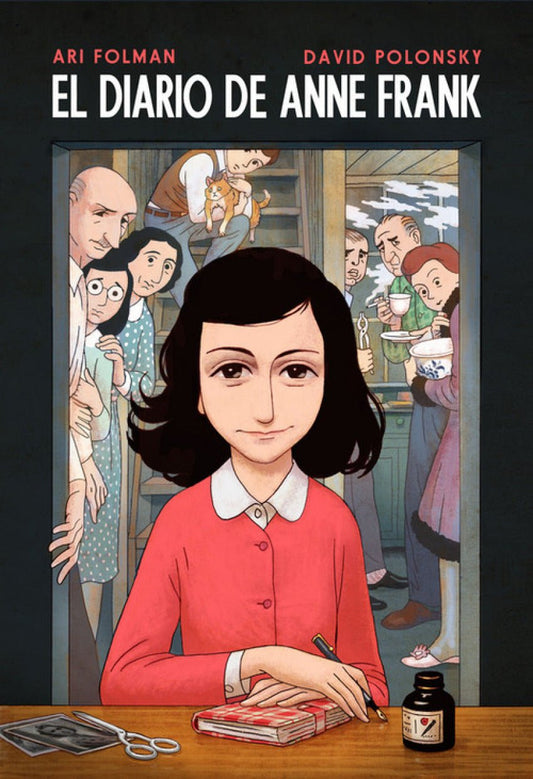 El diario de Anne Frank (novela gráfica) - Ana Frank - Sarasvati Librería