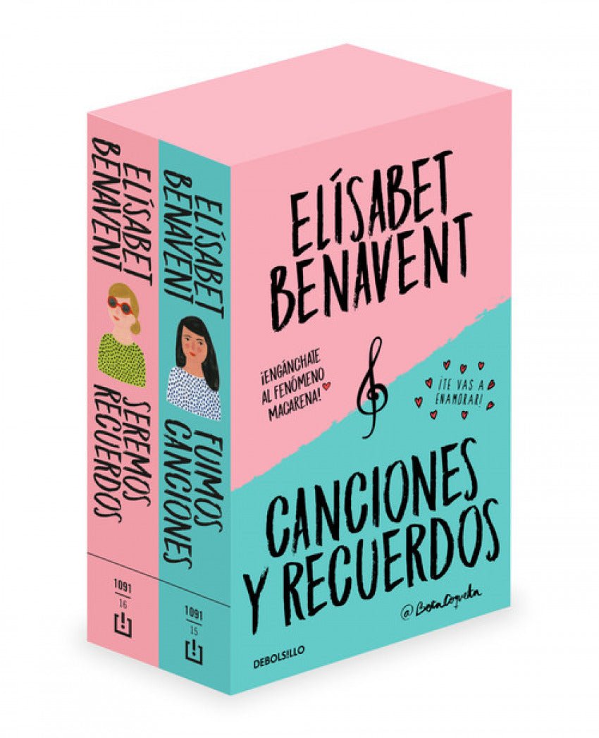 Estuche Canciones y recuerdos - Elísabet Benavent - Sarasvati Librería