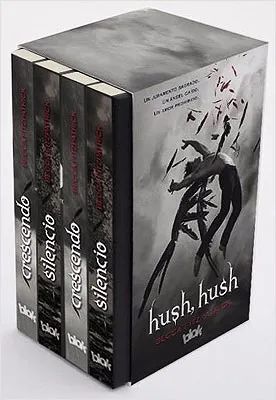 Estuche Hush Hush - Becca Fitzpatrick - Sarasvati Librería