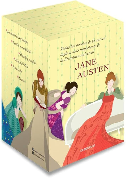Estuche Jane Austen - Sarasvati Librería
