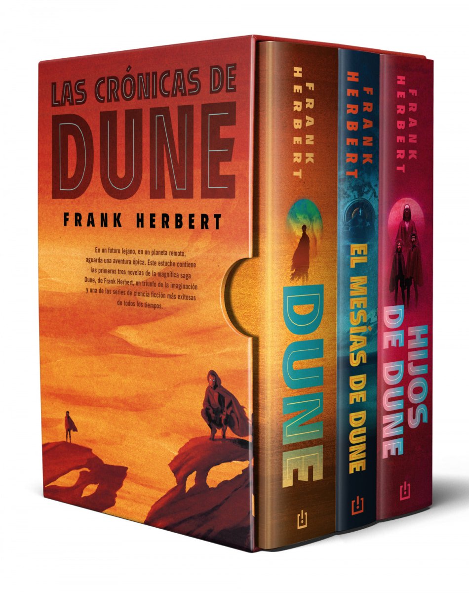 Estuche Las Crónicas de Dune - Frank Herbert / Edición limitada - Sarasvati Librería