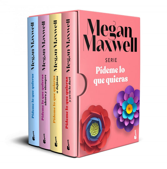 Estuche Pídeme lo que quieras - Megan Maxwell - Sarasvati Librería