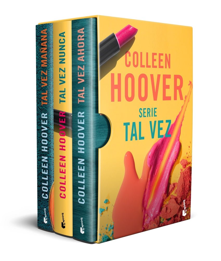 Estuche Tal vez - Colleen Hoover (Tal vez mañana, Tal vez nunca y Tal vez ahora) - Sarasvati Librería