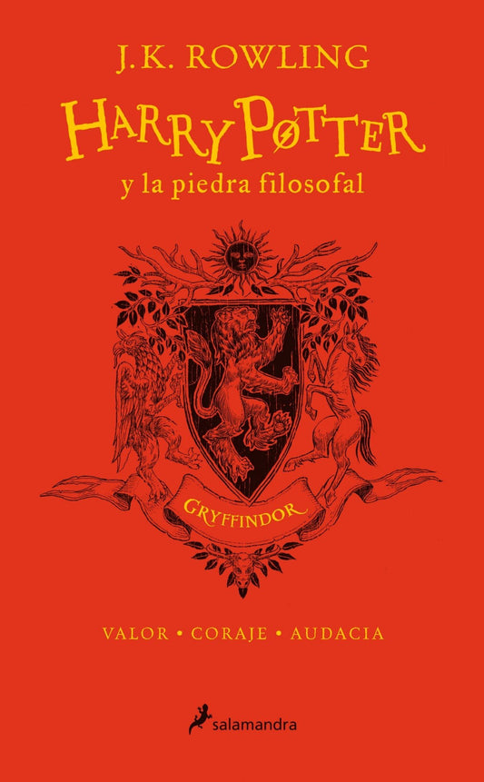 Harry Potter 1 y la piedra filosofal (Gryffindor 20º aniversario) - J. K. Rowling - Sarasvati Librería